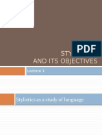01 - Stylistics and its objectives (1).pptx