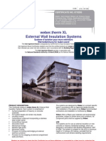 External Wall Insulation Irish Certification