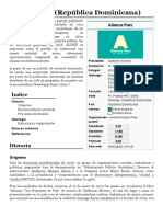 Alianza País (República Dominicana) PDF