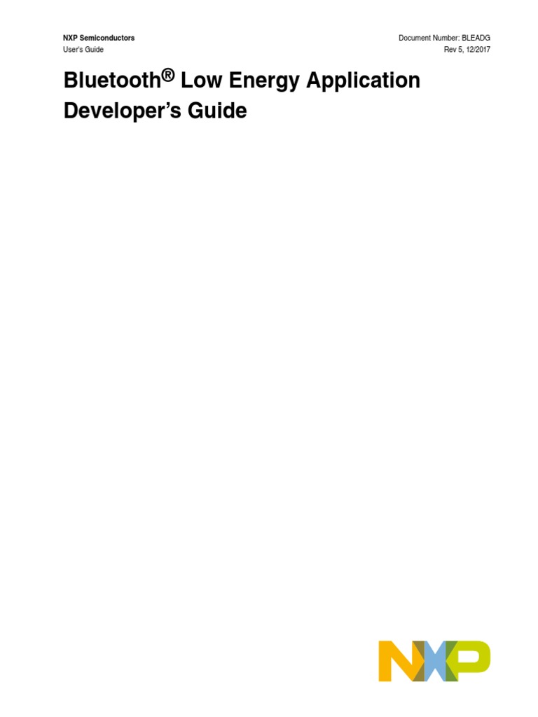 BLE20Application20Developers20Guide 1544566663 PDF | PDF | Application ...