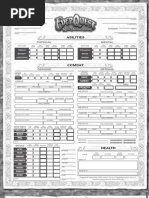 EQ Character Sheet