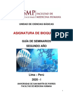 Guía Seminario Bioquímica 2020-I
