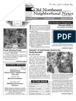 Historic Old Northeast Neighborhood News - September 2009