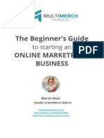 Beginners Guide To Starting An Online Marketplace Business - MultiMerch