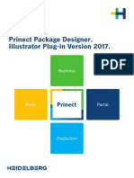Prinect Package Designer Illustrator Connect 2017 - Installation DE