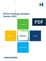 Prinect Package Designer 2017 - Installation EN