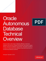 Oracle Autonomous Database Technical Overview PDF