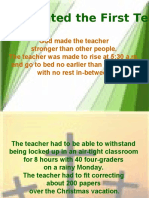 God Created A Teacher