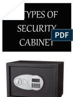 3 Types of Security Cabinet