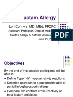 Beta Lactam Allergy Jun 22 2017