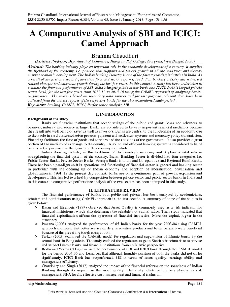 Camel Analysis Comparison Two Banks PDF Capital Adequacy Ratio
