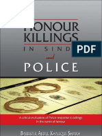 Honour Killing and Sindh Police