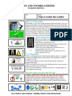Ladder - Toolbox Meeting