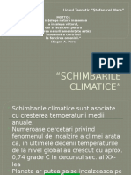 Schimbarile Climatice