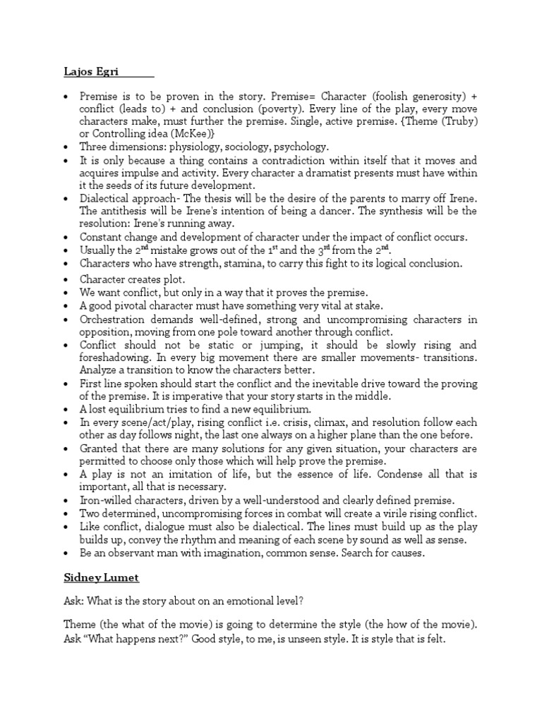 Master Screenplay Notes SS | PDF | Curiosity | Narrative