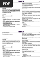 Norma Reagent Instructions