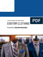 7 Mistakes Men Make Buying Custom Clothing PDF