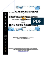 MODULE (Data Management&Statistical Analysis) PDF