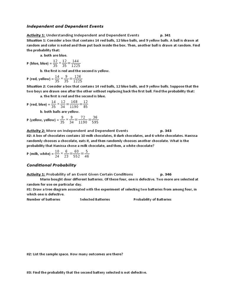 Grade 10 Math: Probability Concepts | PDF | Percentile | Statistical Theory