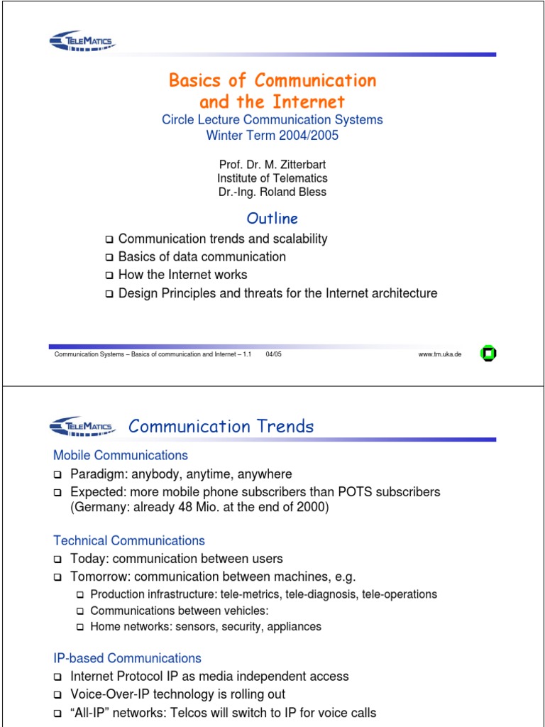 Comm Basics 2on1a | PDF | Art | Computers