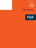 2019 Retail On Sale Pricing Brochure