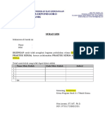 TEMPLATE Surat IJIN Tidak Mengikuti Kuliah - KP