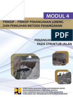 Modul 4 Prinsip Prinsip Penanganan Lereng Dan Pemilihan Metode Penanganan