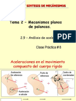 16bcs-Mecanismos - Problemas - 2 - 6 Analisis de Aceleraciones