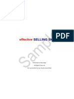 Effective Selling Skills Sales Manual