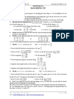 Tóm tắt lý thuyết - pp giải toán - bài tập trắc nghiệm: Chương 1 Dao động cơ