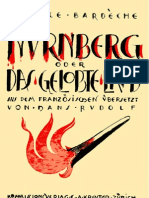 Bardeche, Maurice - Nuernberg Oder Das Gelobte Land (1949) 161 Seiten