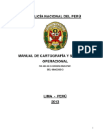 MANUAL DE CARTOGRAFIA Y SIMBOLOGIA OPERACIONAL