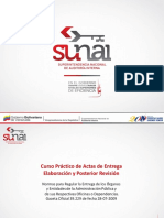 Presentacion Definitiva Acta de Entrega SUNAI PDF