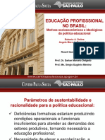 EDUCAÇÃO PROFISSIONAL NO BRASIL