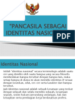 Pancasila SBG Identitas Nasional