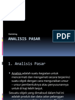 Bab 1 ANALISIS PASAR