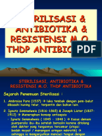 Sterilisasi, Desinfeksi, Antibiotika Dan Mek. Resistensi