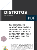 DISTRITOS