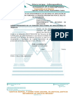 49.-Modelo de Escrito de Desistimiento de Recurso de Apelación de Auto Que Declara Fundada La Prisión Preventiva Por El Delito de Extorsión