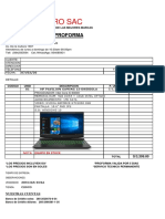 Proforma HP Pavilion Gaming I5 9na Optane PDF