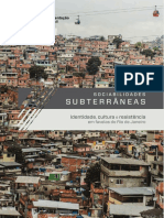 Jovchelovitch. Sandra. Sociabilidades Subterrâneas - Identidade, Cultura e Resistência em Favelas Do Rio de Janeiro