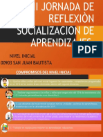 II JORNADA DE REFLEXIÒN SOCIALIZACION DE APRENDIZAJES