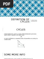 Thermodynamic Cycles