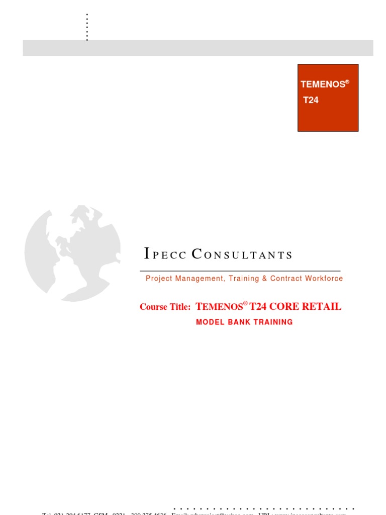 TEMENOS T24 Model Banking | PDF | Banks | Service Industries