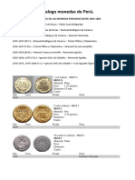 Catalogo Monedas de Perú