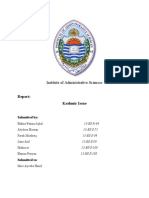 Kashmir - Issue - Final - Report - Docx Filename - UTF-8''Kashmir Issue Final Report