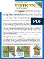 Carcassonne - Half & Half (English Rules)