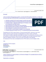 Correo de Pesco - Reunión CPHS PDF