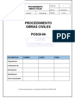 Posgi-04 Procedimiento Obras Civiles