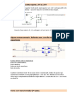 Fonte Com Chave Seletora para 110V e 220V